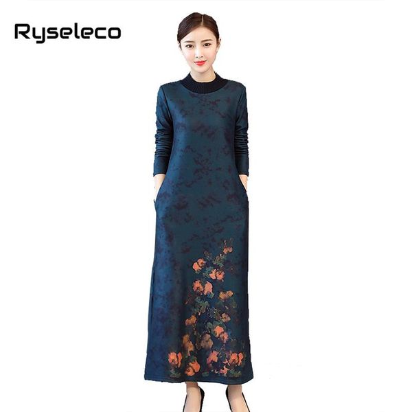 casual dresses 2021 winter women vintage retro design plus size big long sleeve floral print basic ladies fleece dress, Black;gray
casual dresses 2021 winter women vintage retro design plus size big long sleeve floral print basic ladies fleece dress, Black;gray