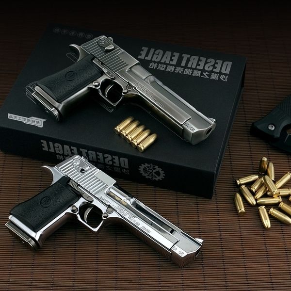 231: 2.05 desert eagle rotating all metal simulation model gun children's toys can be thrown, disassembled and not fired
231: 2.05 desert eagle rotating all metal simulation model gun children's toys can be thrown, disassembled and not fired