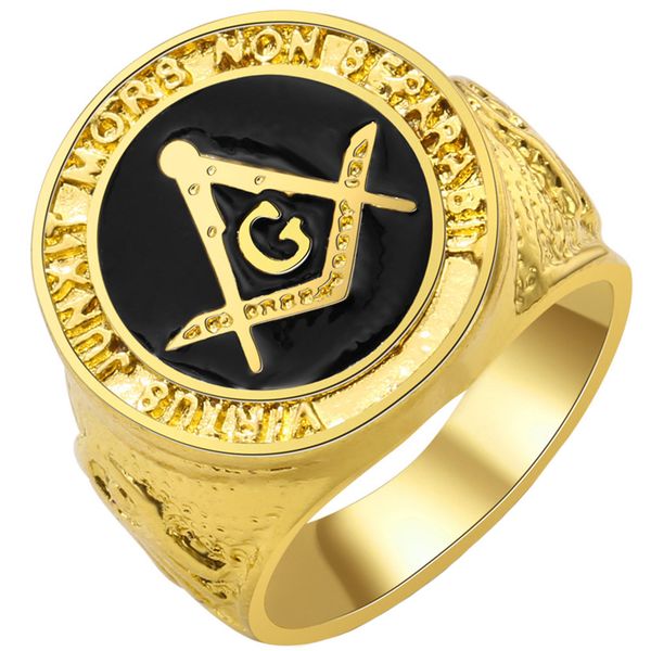 hiphop rock hip hop ason ring men and women gold-plated jewelry masonic couple rings for mens womens lovers gift, Silver
hiphop rock hip hop ason ring men and women gold-plated jewelry masonic couple rings for mens womens lovers gift, Silver