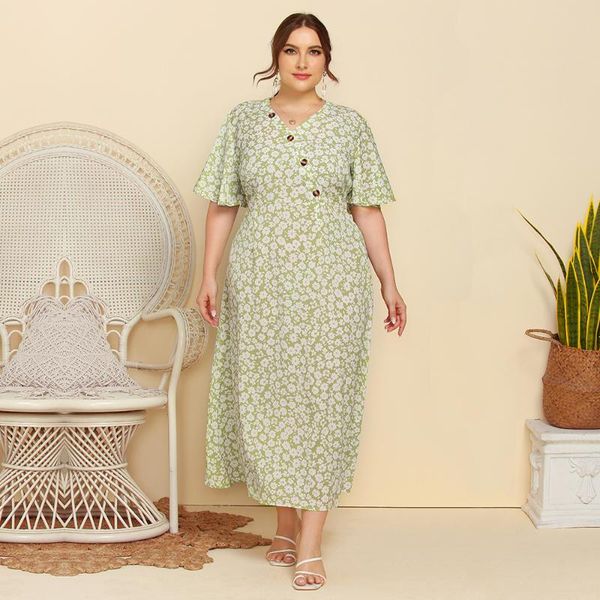 plus size dresses summer for women 2021 fashion short sleeve v-neck floral print long dress 3xl 4xl elegant ladies clothing, Black
plus size dresses summer for women 2021 fashion short sleeve v-neck floral print long dress 3xl 4xl elegant ladies clothing, Black