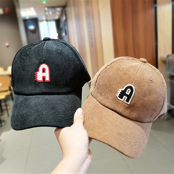 korean chao brand a letter hat children's version autumn winter corduroy cap ins men's women's fashion baseball, Black;white
korean chao brand a letter hat children's version autumn winter corduroy cap ins men's women's fashion baseball, Black;white