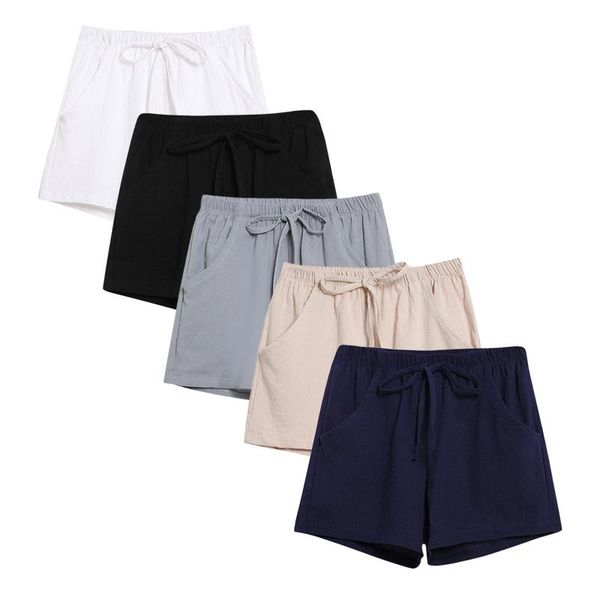 women's shorts cotton linen sports short 2021 elastic waist loose lace up with pocket high fitness baggy pure color, White;black
women's shorts cotton linen sports short 2021 elastic waist loose lace up with pocket high fitness baggy pure color, White;black