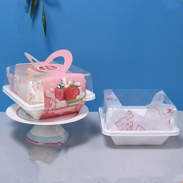 gift wrap 50pcs net red strawberry party baking cake box square mousse melaleuca fruit pastry transparent plastic with handle
gift wrap 50pcs net red strawberry party baking cake box square mousse melaleuca fruit pastry transparent plastic with handle