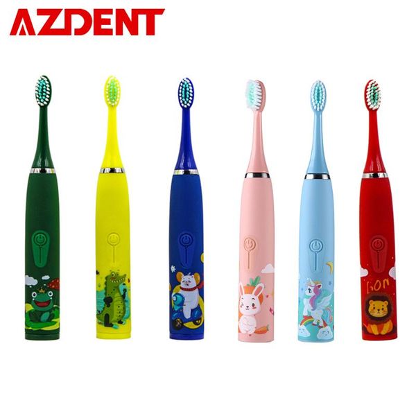smart electric toothbrush azdent 4 modes children's animal pattern 6 heads for kids oral care teeth cleaning timing usb charging
smart electric toothbrush azdent 4 modes children's animal pattern 6 heads for kids oral care teeth cleaning timing usb charging