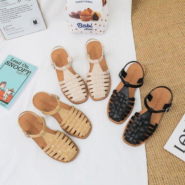 baotou sandals women's 2021 summer korean fashion retro hollow hole shoes breathable one button roman, Black
baotou sandals women's 2021 summer korean fashion retro hollow hole shoes breathable one button roman, Black