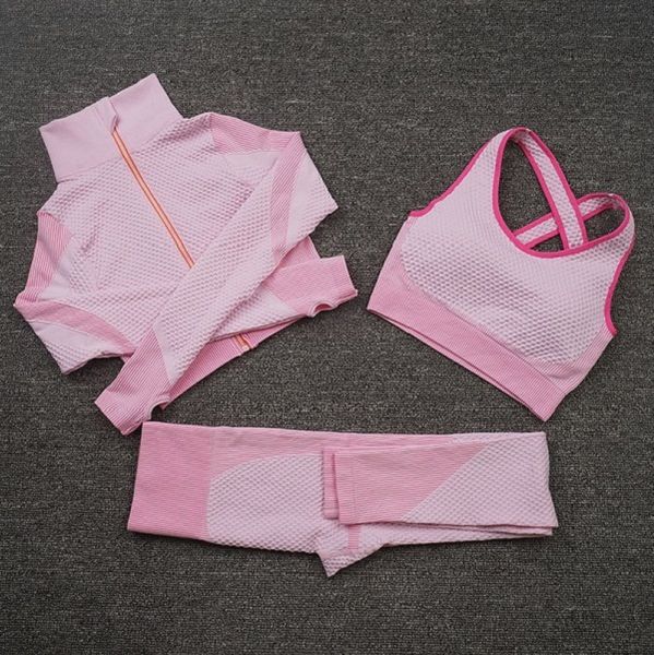 fashion designer women yoga suit gymshark sports wear womens tracksuits fitness sports 3 piece set 3pcs bra leggings outfits gym outdoor run, Gray
fashion designer women yoga suit gymshark sports wear womens tracksuits fitness sports 3 piece set 3pcs bra leggings outfits gym outdoor run, Gray