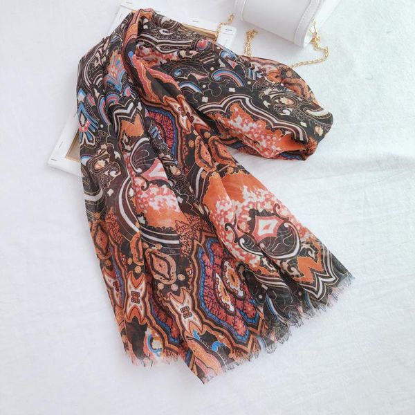 scarves vintage print shawl cotton scarf ladies sunscreen wrap summer muslim hijab bohemina long oversized headscarf 10pcs/lot, Blue;gray
scarves vintage print shawl cotton scarf ladies sunscreen wrap summer muslim hijab bohemina long oversized headscarf 10pcs/lot, Blue;gray