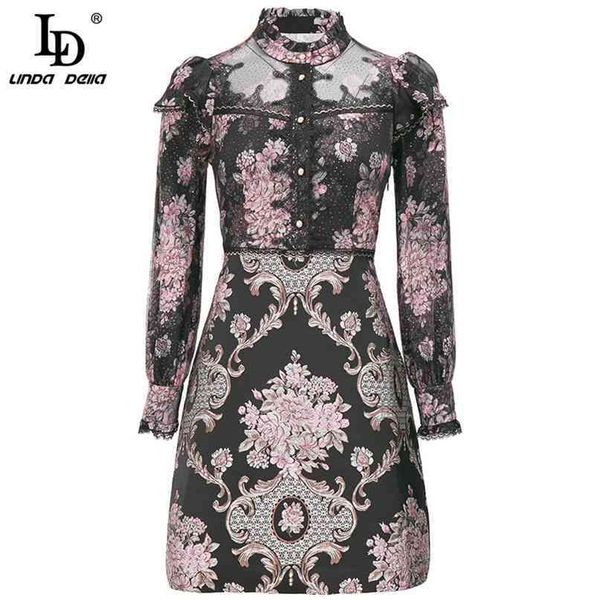 summer women luxury jacquard dress runway ms elegant long sleeve lace embroidery flower print vintage mini 210522, Black;gray
summer women luxury jacquard dress runway ms elegant long sleeve lace embroidery flower print vintage mini 210522, Black;gray