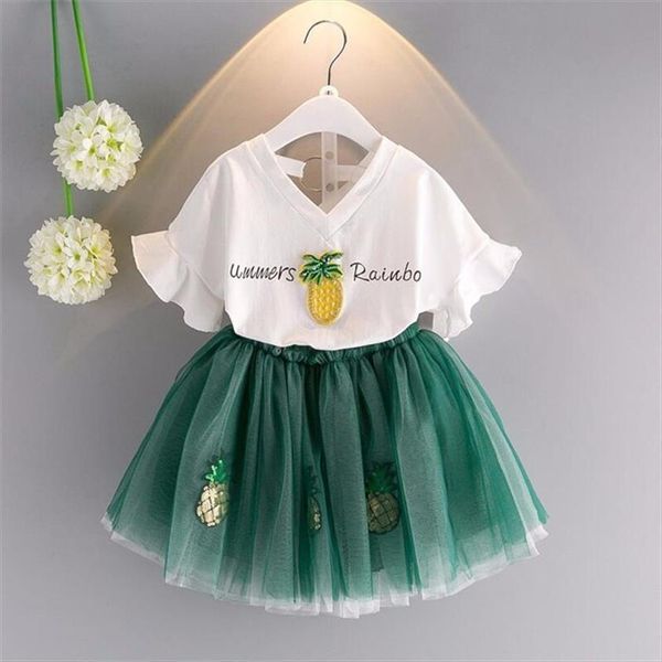 summer children clothing set baby girls cute print t shirt mesh skirt outfits suit for kids party clothes, White
summer children clothing set baby girls cute print t shirt mesh skirt outfits suit for kids party clothes, White