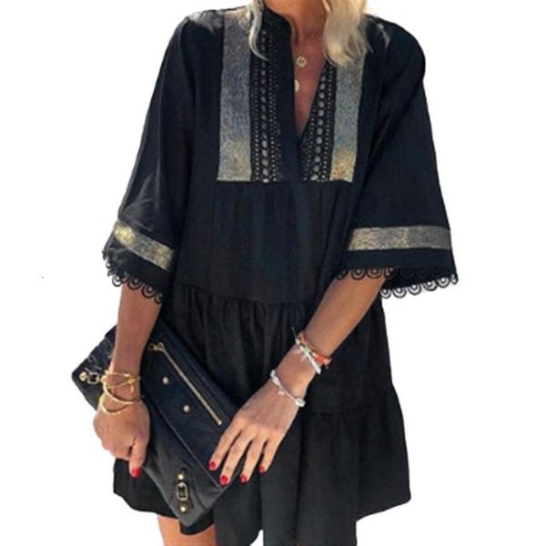 party dresses boho womens summer mini beach women v neck tassel half sleeve print loose 9y7d, White;black
party dresses boho womens summer mini beach women v neck tassel half sleeve print loose 9y7d, White;black