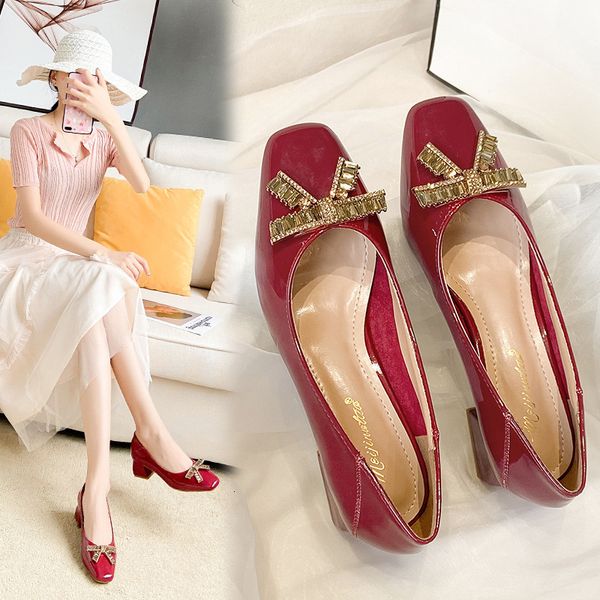 dress shoes fairy crystal butterfly-knot patent leather woman flats zapatos de mujer slip on shallow square toe loafer for women bewp, Black
dress shoes fairy crystal butterfly-knot patent leather woman flats zapatos de mujer slip on shallow square toe loafer for women bewp, Black
