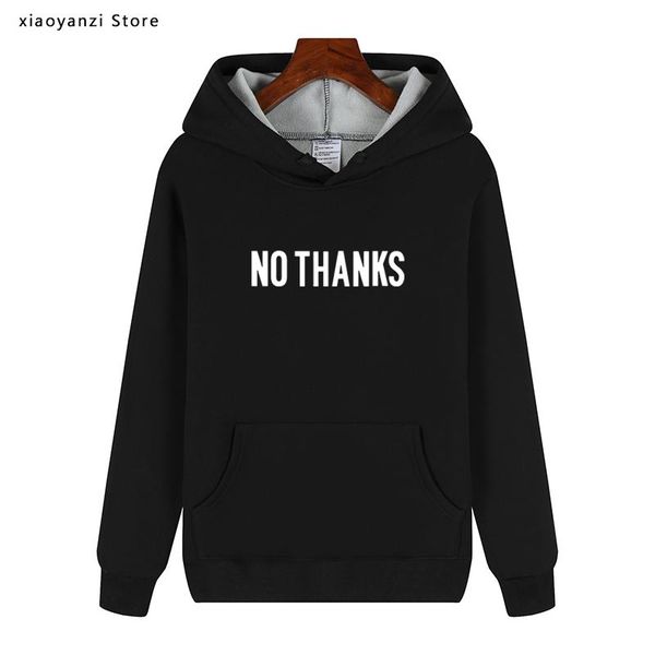 men's hoodies & sweatshirts men women fleece cotton style arrival hipster no thanks print basic casual black white pullovers s-9029
men's hoodies & sweatshirts men women fleece cotton style arrival hipster no thanks print basic casual black white pullovers s-9029
