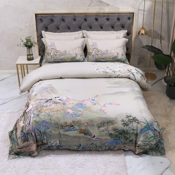 bedding sets chic idyllic natural scenery printed duvet cover set 100% egyptian cotton comforter 4/6pcs flat/fitted sheet pillowcases
bedding sets chic idyllic natural scenery printed duvet cover set 100% egyptian cotton comforter 4/6pcs flat/fitted sheet pillowcases