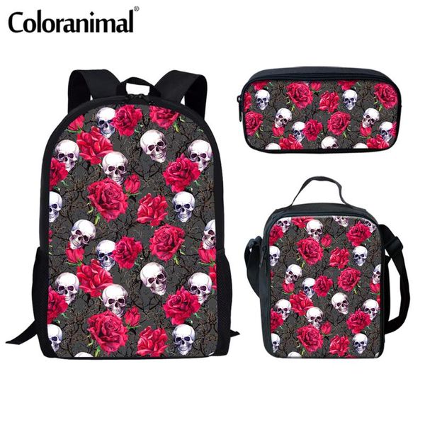 backpack coloranimal gothic floral skull 3d printed women men school bag 2021 schoolbag kids children bags girls boys
backpack coloranimal gothic floral skull 3d printed women men school bag 2021 schoolbag kids children bags girls boys