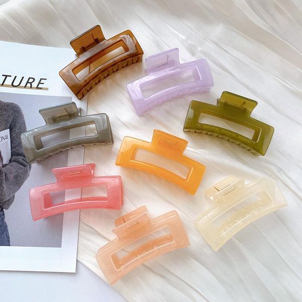hair accessories fashion clip rectangle large clear resin ponytail geometric barrettes hairpin bobbypin
hair accessories fashion clip rectangle large clear resin ponytail geometric barrettes hairpin bobbypin
