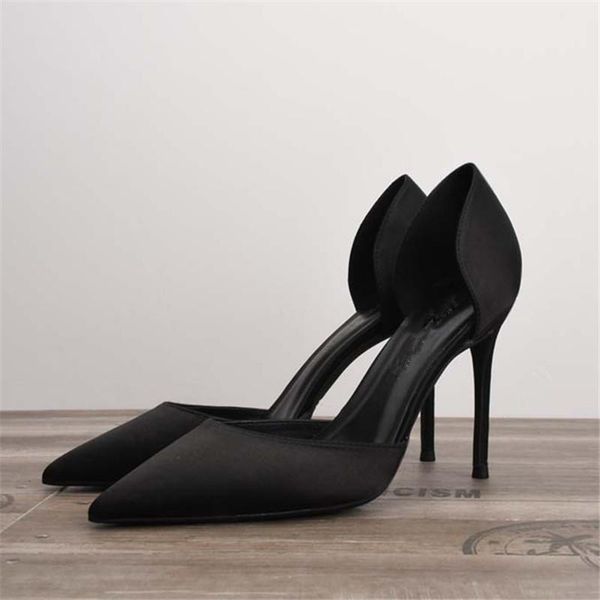 satin, pointy, pointed, high-heeled, thin, high-heeled sandals with pumps and oversized for women, Black
satin, pointy, pointed, high-heeled, thin, high-heeled sandals with pumps and oversized for women, Black