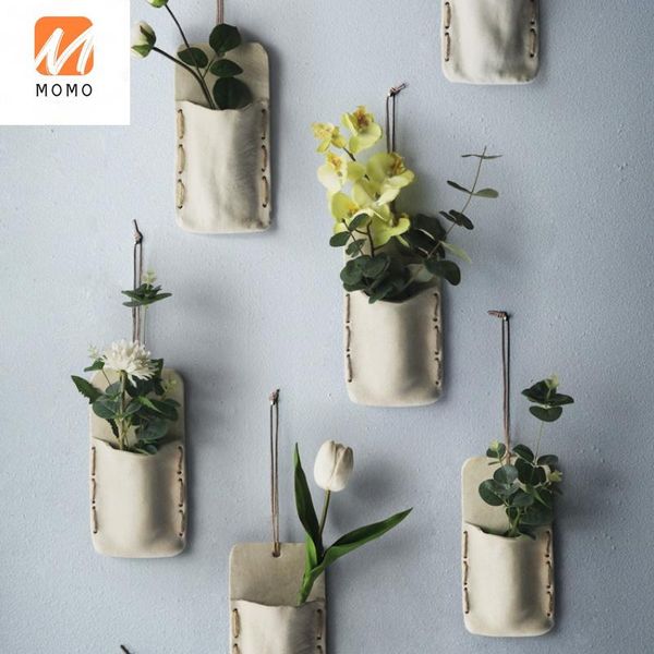 modern creative ceramic containers for plants and flower wall hanging decorative arrangement sets pot pendant home storage bottles & jars
modern creative ceramic containers for plants and flower wall hanging decorative arrangement sets pot pendant home storage bottles & jars