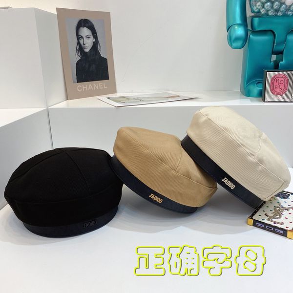 family correct version ~ 21 early twill leather edge brand leisure beret women's elegant fashion england
family correct version ~ 21 early twill leather edge brand leisure beret women's elegant fashion england