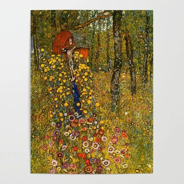 paintings wall artwork prints poster farm garden modular pictures home decoration klimt gustav canvas living room no framework 
paintings wall artwork prints poster farm garden modular pictures home decoration klimt gustav canvas living room no framework