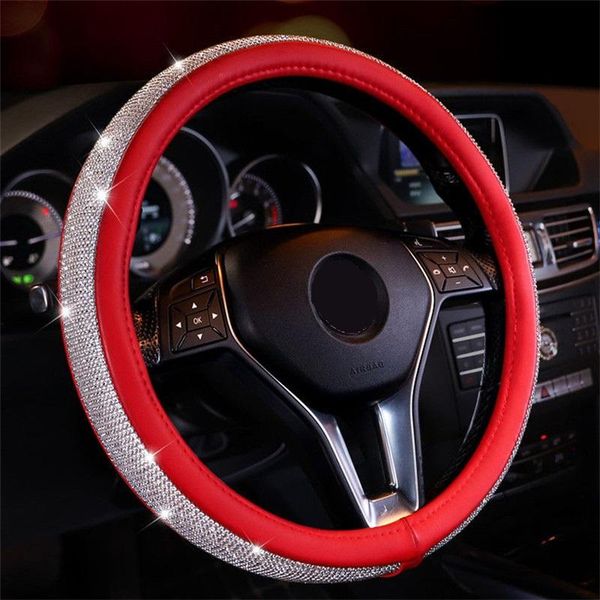 steering wheel covers motocovers car bling diamond antislip suede cover universal protective 38cm red
steering wheel covers motocovers car bling diamond antislip suede cover universal protective 38cm red