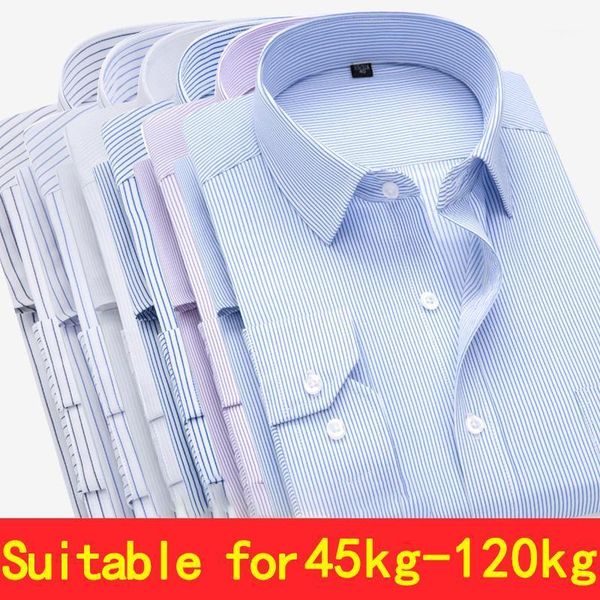 classic striped male social dress shirts mens business long sleeved shirt men's, White;black
classic striped male social dress shirts mens business long sleeved shirt men's, White;black
