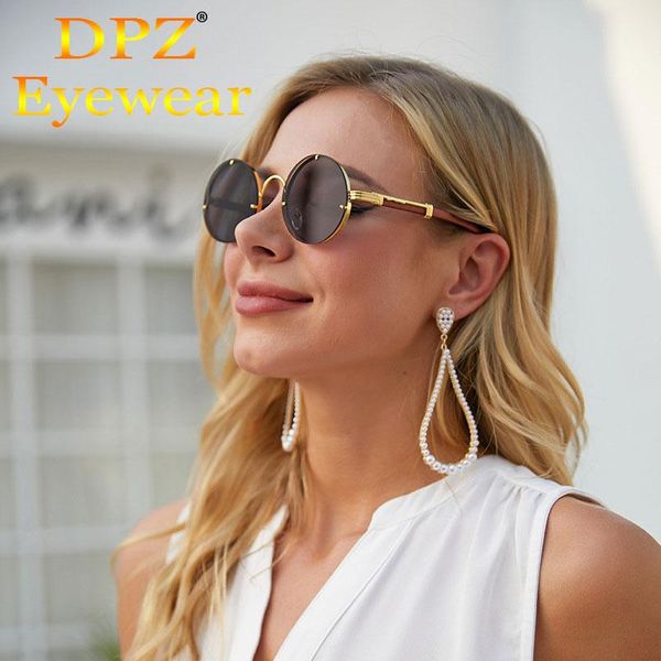 sunglasses 2021 luxury men fashion steampunk pilot for women round vintage brand design sun glasses uv400 zonnebril heren, White;black
sunglasses 2021 luxury men fashion steampunk pilot for women round vintage brand design sun glasses uv400 zonnebril heren, White;black