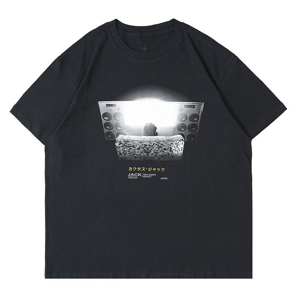 travis scott cactus jack t shirts cj chair peripheral console printing short sleeve cotton loose t-shirt casual oversize for men and women, White;black
travis scott cactus jack t shirts cj chair peripheral console printing short sleeve cotton loose t-shirt casual oversize for men and women, White;black