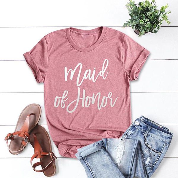 women's t-shirt bride bachelorette party tees brides team maid of honor summer women casual wedding female camisetas mujer d6, White
women's t-shirt bride bachelorette party tees brides team maid of honor summer women casual wedding female camisetas mujer d6, White