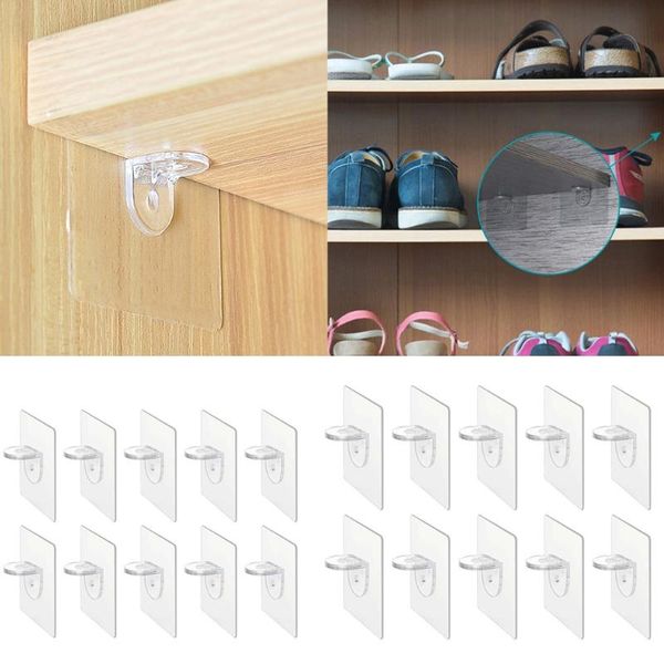 hooks & rails 10pcs plastic closet cabinet shelf support clips adhesive pegs wall hanger for kitchen bathroom organizer h55e
hooks & rails 10pcs plastic closet cabinet shelf support clips adhesive pegs wall hanger for kitchen bathroom organizer h55e