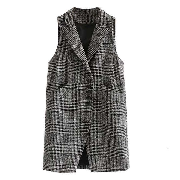 women's vests fashion vest women autumn winter long plaid woolen waistcoat korean temperament sleeveless jacket loose outwear uvgy, Black;white
women's vests fashion vest women autumn winter long plaid woolen waistcoat korean temperament sleeveless jacket loose outwear uvgy, Black;white