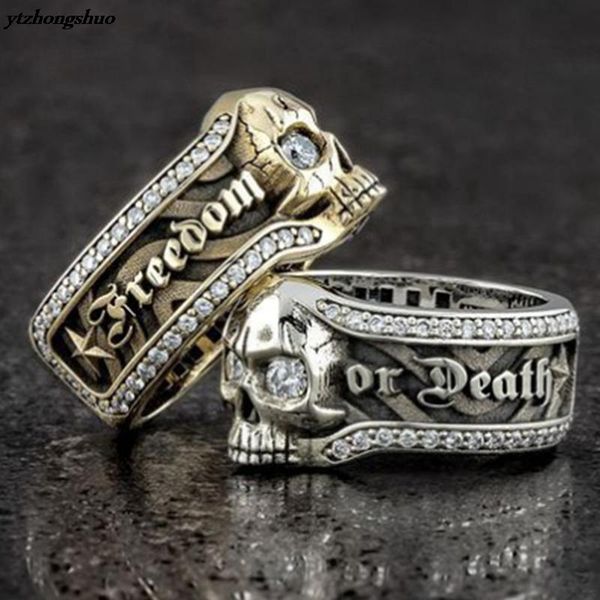 stainless steel men rings domineering skull devil punk gothic hiphop simple for biker male boy jewelry creativity gift cluster, Golden;silver
stainless steel men rings domineering skull devil punk gothic hiphop simple for biker male boy jewelry creativity gift cluster, Golden;silver