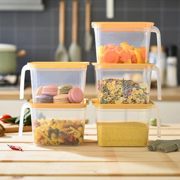 storage bottles & jars kitchen thickened refrigerator box sealed miscellaneous food container handle fresh-keeping plastic organizer
storage bottles & jars kitchen thickened refrigerator box sealed miscellaneous food container handle fresh-keeping plastic organizer