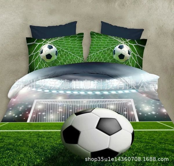 3d sports football quilt cover, pillow case, bed sheet, bedding, 4-piece printing set
3d sports football quilt cover, pillow case, bed sheet, bedding, 4-piece printing set