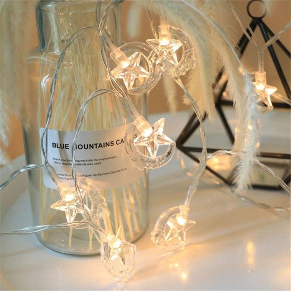 strings led star moon fairy strip light battery powered for christmas tree garland year wedding holiday home party room decoration
strings led star moon fairy strip light battery powered for christmas tree garland year wedding holiday home party room decoration