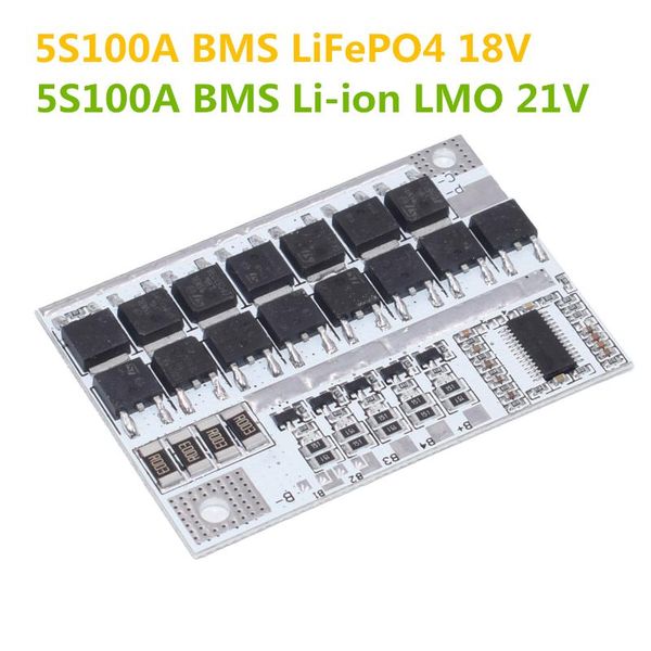light beads 10pcs 18v/21v 100a 5s bms lmo/lifepo4 life battery protection circuit board balance integrated circuits
light beads 10pcs 18v/21v 100a 5s bms lmo/lifepo4 life battery protection circuit board balance integrated circuits