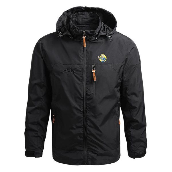 men's hoodies & sweatshirts autumn male zipper hooded vault-tec logo print custom made hoodie man brand harajuku men street, Black
men's hoodies & sweatshirts autumn male zipper hooded vault-tec logo print custom made hoodie man brand harajuku men street, Black