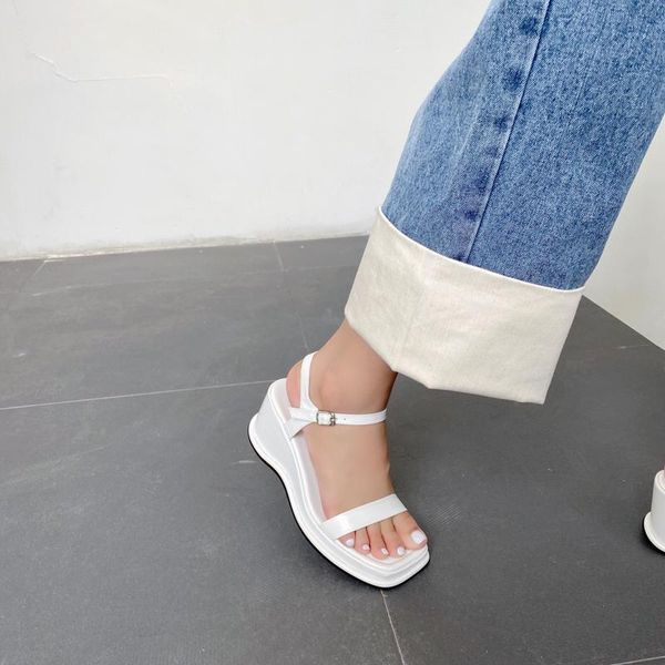 dress shoes dames sandalen femme blue heels women summer sandals casual high platform wedges for womans, Black
dress shoes dames sandalen femme blue heels women summer sandals casual high platform wedges for womans, Black