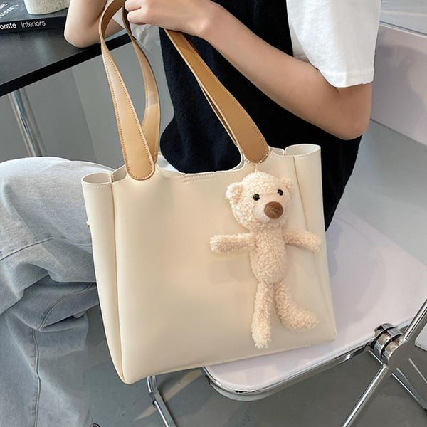 cross body large soft leather shoulder bags for women solid color handbag simple travel shopper bag ladies big bear ornaments totes
cross body large soft leather shoulder bags for women solid color handbag simple travel shopper bag ladies big bear ornaments totes