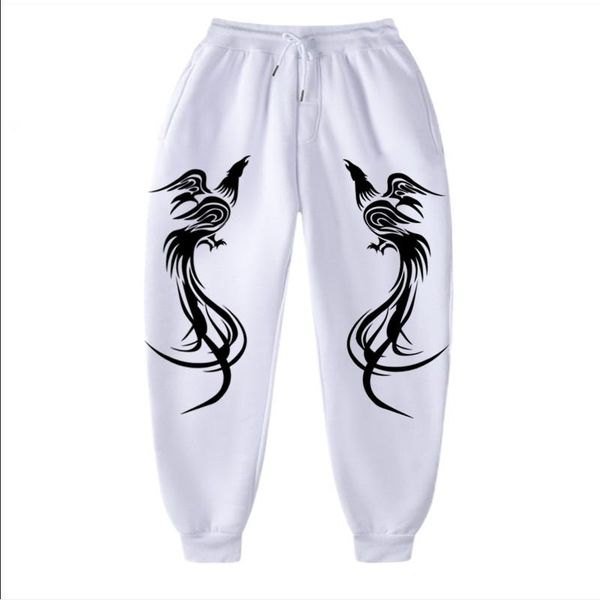 men's pants autumn winter harajuku women fashion phoenix print joggers male trousers casual sweatpants jogger, Black
men's pants autumn winter harajuku women fashion phoenix print joggers male trousers casual sweatpants jogger, Black