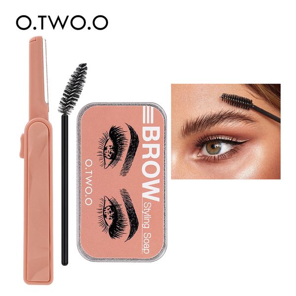 o.two.o eyebrow pomade gel soap wax with trimmer fluffy feathery eyebrows for styling makeup brow sculpt lift in stock
o.two.o eyebrow pomade gel soap wax with trimmer fluffy feathery eyebrows for styling makeup brow sculpt lift in stock
