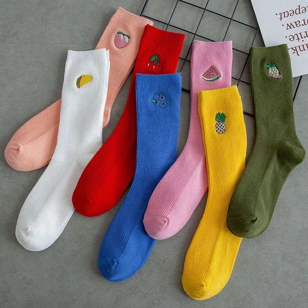 embroidery cartoon cotton fruit socks women avocado cherry peach girls kawaii pile heap funny cute harajuku & hosiery, Black;white
embroidery cartoon cotton fruit socks women avocado cherry peach girls kawaii pile heap funny cute harajuku & hosiery, Black;white