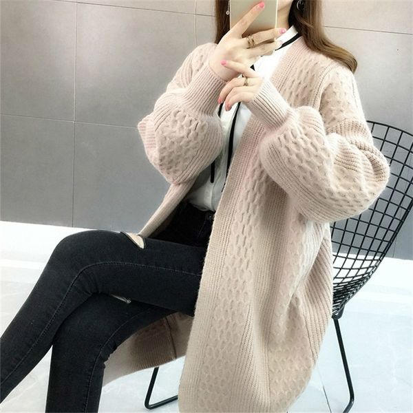 women's sweaters 111920 long cardigan knitted sweater women sleeve female jumper casual streetwear open stitch jackets coat f2z1, White;black
women's sweaters 111920 long cardigan knitted sweater women sleeve female jumper casual streetwear open stitch jackets coat f2z1, White;black