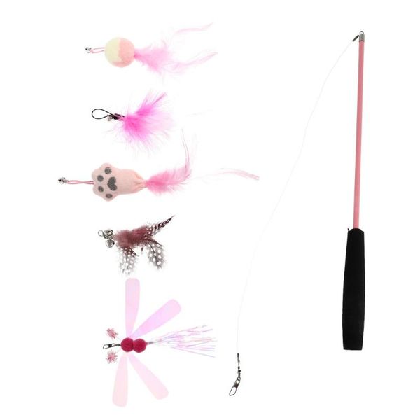 cat toys 1 set of safe teaser interesting pet funny leisure