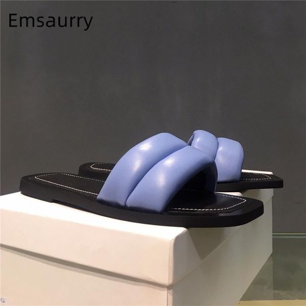 concise real leather one-strap lazyman mules lady flat heel open toe chic outwear slip-on runway slippers women, Black
concise real leather one-strap lazyman mules lady flat heel open toe chic outwear slip-on runway slippers women, Black