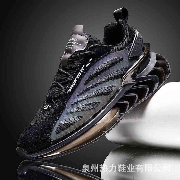 mesh spring men's shoes luminous leisure fashion low breathable summer blade sole sports, Black
mesh spring men's shoes luminous leisure fashion low breathable summer blade sole sports, Black