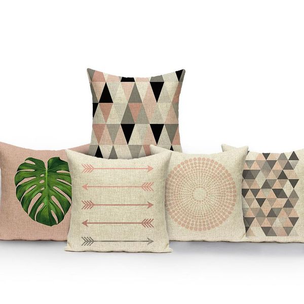cushion/decorative pillow nordic abstract plant leaf geometry cover creative triangles love throw pillowcase home decor
cushion/decorative pillow nordic abstract plant leaf geometry cover creative triangles love throw pillowcase home decor
