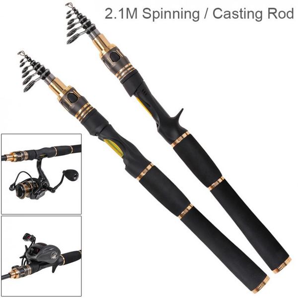 2.1m carbon fiber lure fishing rod power m ultra short 7 section spinning /casting pole boat rods
2.1m carbon fiber lure fishing rod power m ultra short 7 section spinning /casting pole boat rods
