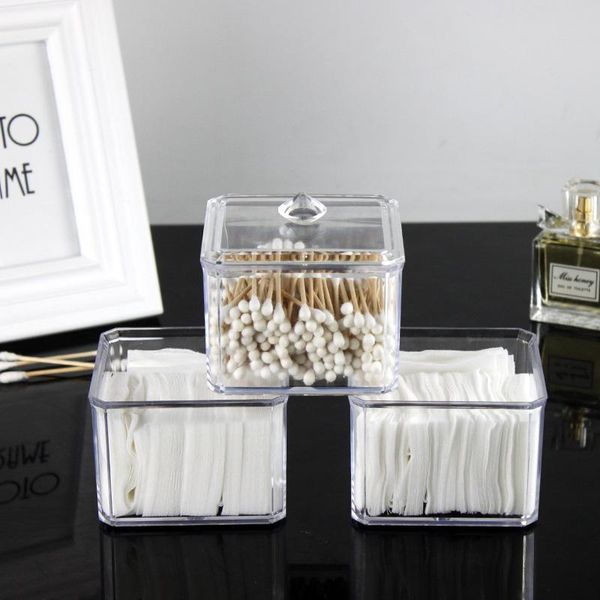 transparent cosmetics organizer cotton swab storage box acrylic holder makeup square with lid 3 layers stackable dust-proof case boxes & bin
transparent cosmetics organizer cotton swab storage box acrylic holder makeup square with lid 3 layers stackable dust-proof case boxes & bin