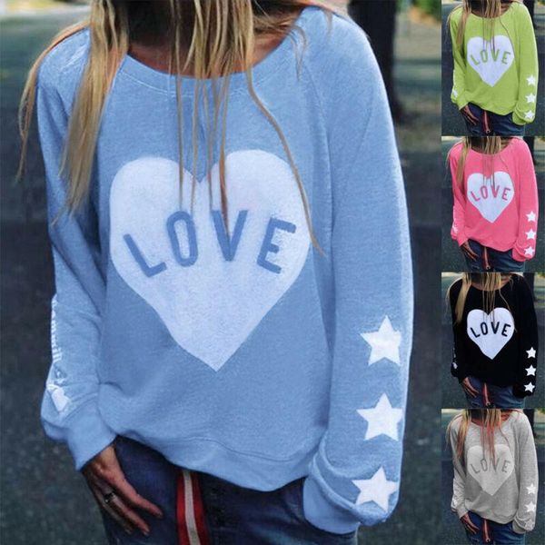 women's t-shirt hirigin women round collar hoodie sweatshirt long sleeve sweater jumper pullover, White
women's t-shirt hirigin women round collar hoodie sweatshirt long sleeve sweater jumper pullover, White