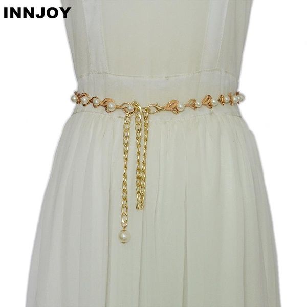 belts fashion waist chain belt gold metal pearl ketting riem dress for pants designer tassel flower, Black;brown
belts fashion waist chain belt gold metal pearl ketting riem dress for pants designer tassel flower, Black;brown